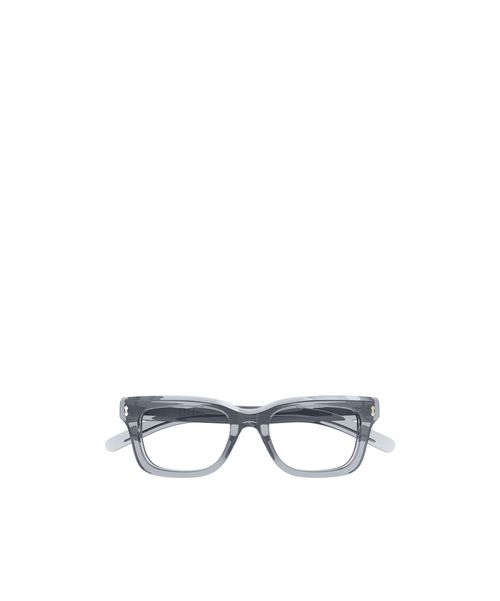 Tortoiseshell square-frame glasses