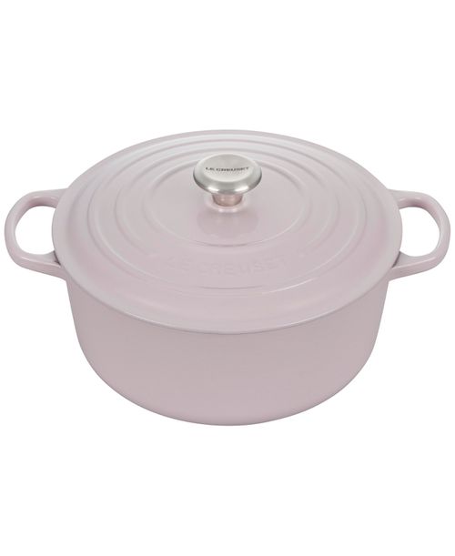 Signature Enameled Cast Iron 5.5 Qt. Round Dutch Oven - Shallot
