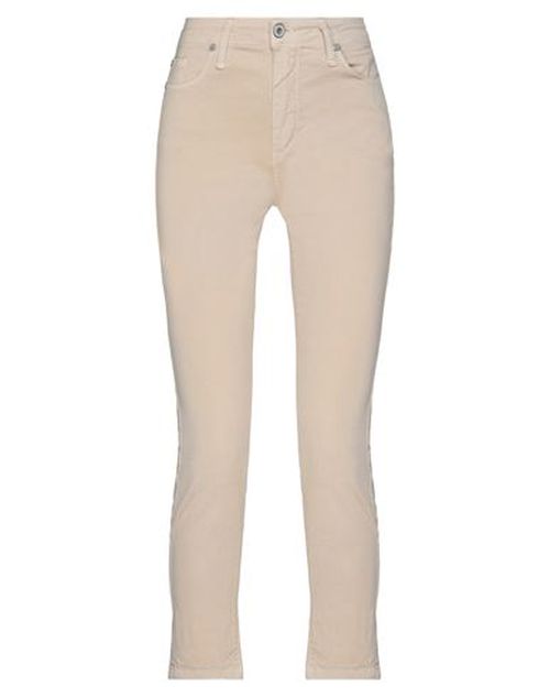 Woman Pants Beige Size XXS Cotton, Polyester, Elastane