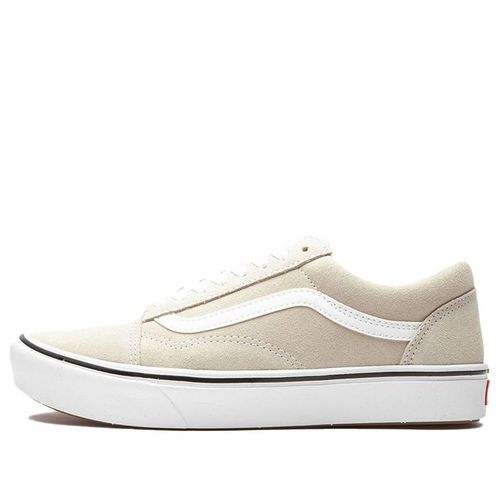 Suede Comfycush Old Skool Oatmeal Cream White