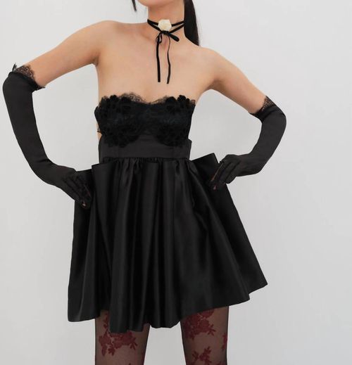 Virginia Mini Dress In Black