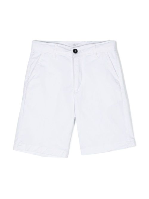 Dart-detail shorts - White