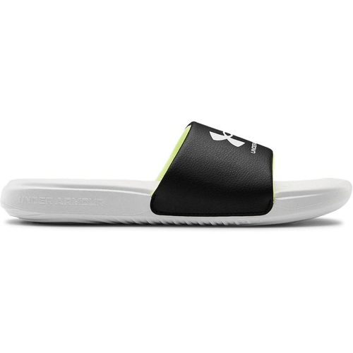 Under Armour Boys Boy's Junior Ansa Fix Sl Slides in White - Size UK 3.5