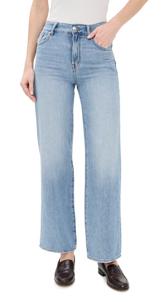 The Perfect Vintage Wide Leg Jeans In Airy Denim Northridge Wash