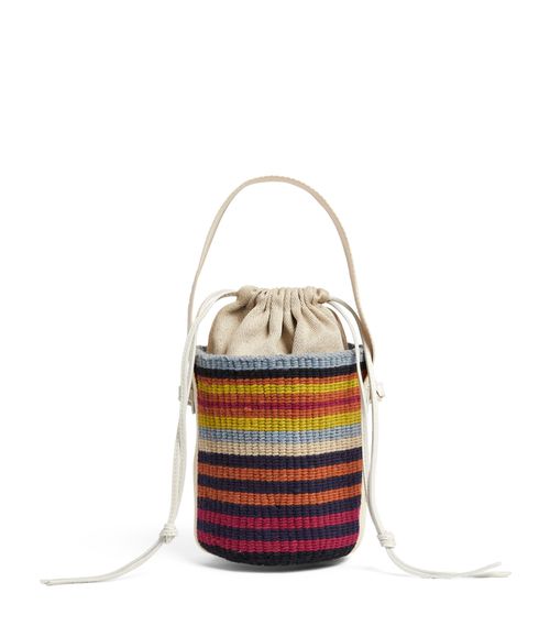 X Mifuko Small Woody Basket Bag