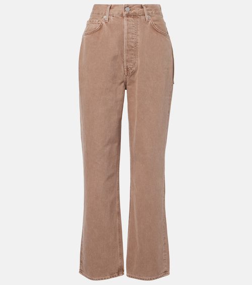 Daniela high-rise straight jeans