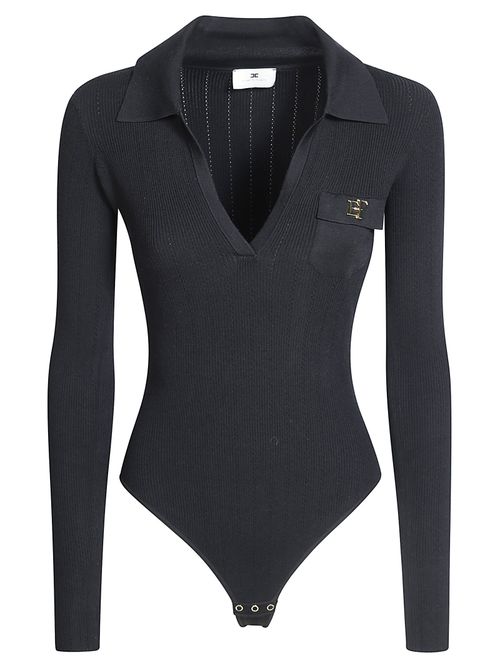 Women's Seamless Knit Bodysuit in Stretch Jersey