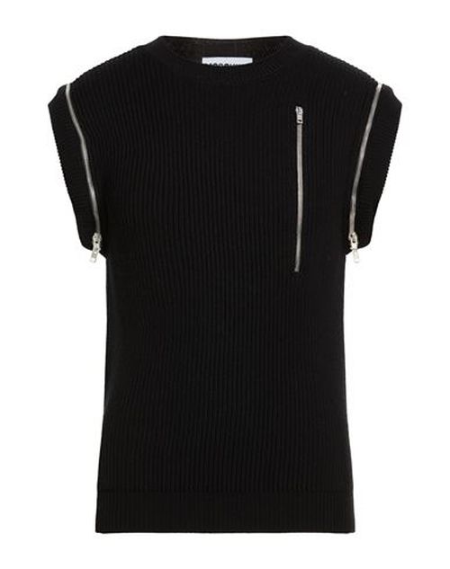 Couture Man Sweater Black Size 34 Virgin Wool