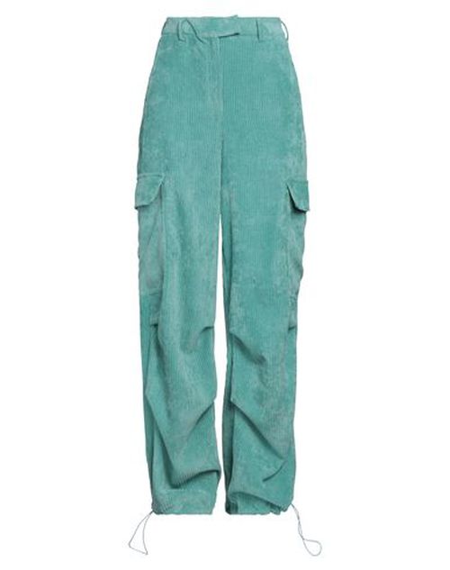 Woman Pants Turquoise Size 4 Polyester, Polyamide, Elastane
