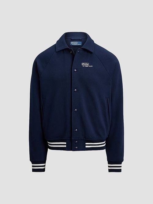 Men's Vintage-Fit Logo Fleece Bayport Jacket - Cruise Navy
