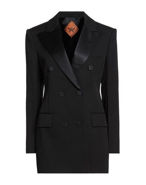 Woman Blazer Black Size 2 Wool