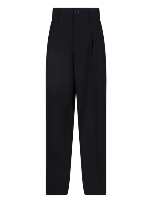 High-Waist Tailored Trousers