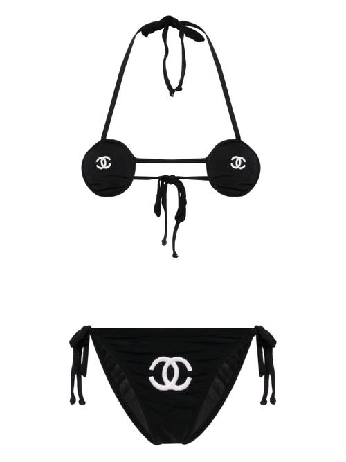 1990-2000’s Bikini Swimwear Swimsuit - Black