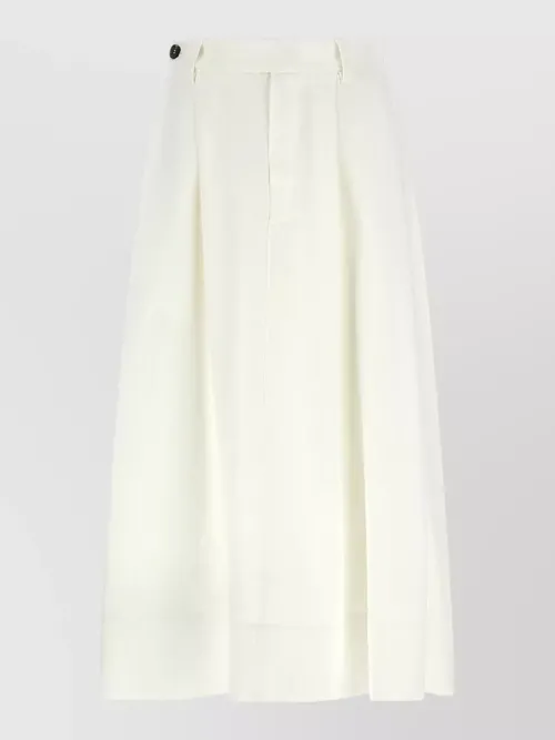 Brunello Cucinelli - tailored skirt high waist midi pleated