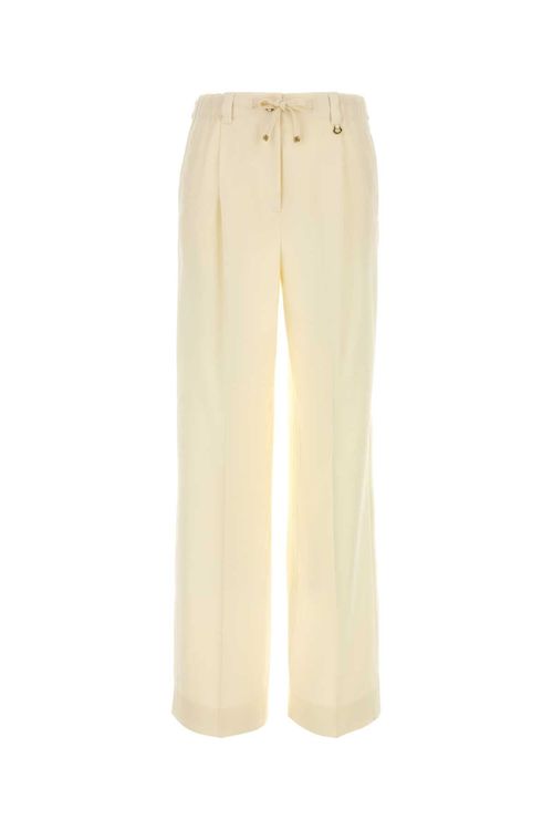Virgin Wool Trousers — Yellow