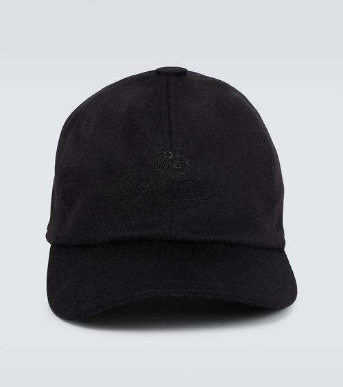 Cashmere baseball cap