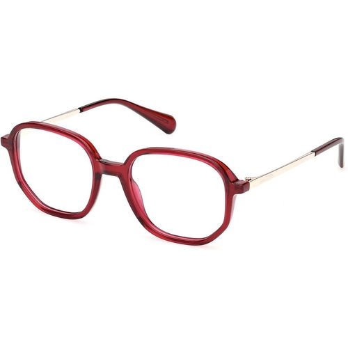 MAX&Co Mujer MAX&Co MO5199 069 Monturas ópticas Inyectado Burdeos Geométrico Norma