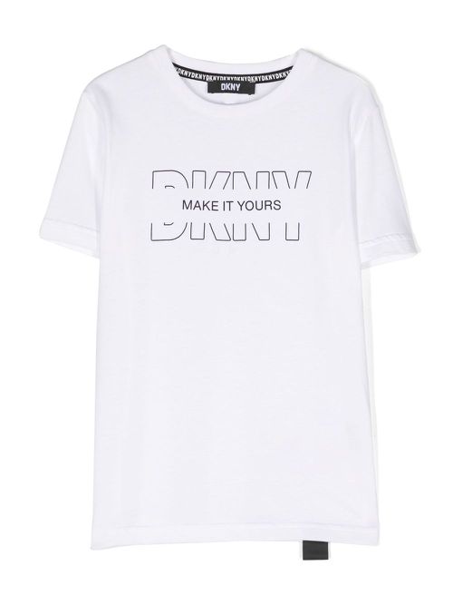 Logo-print cotton T-shirt - White