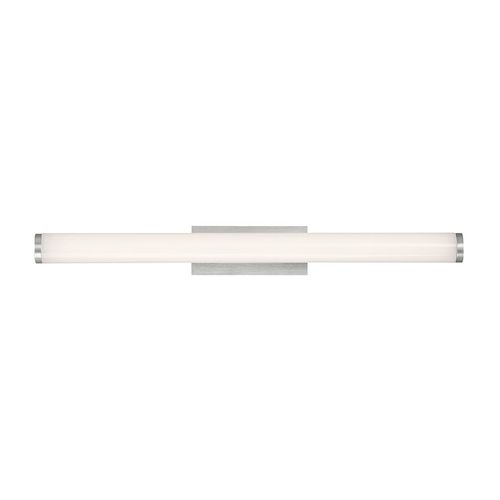 Modern Forms Sabre Bathroom Vanity Light in Brushed Aluminu