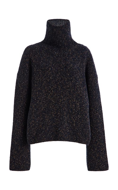 Wool-Cotton Turtleneck Sweater - Moda Operandi