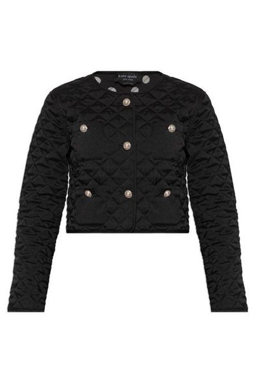 Kate Spade Quilted Button-Up Jacket