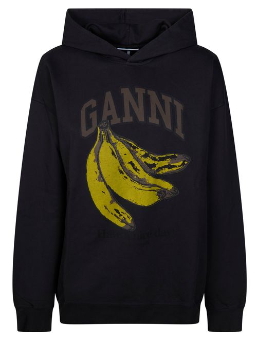 Women's Graphic Banana Logo Hoodie Sweatshirt