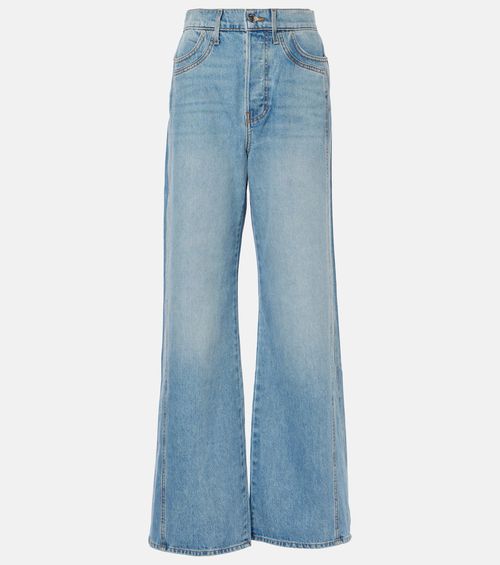 Taylor high-rise wide-leg jeans