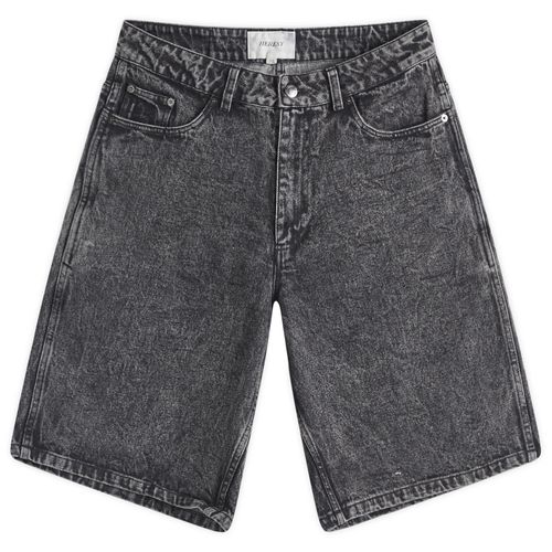 Heresy Men's Stearne Denim Shorts in Ash