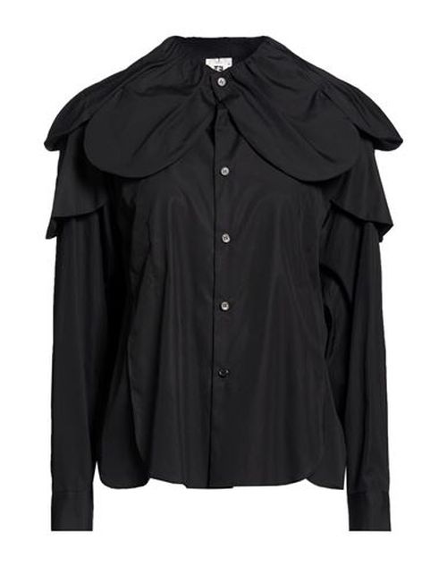 Woman Shirt Black Size S Cotton