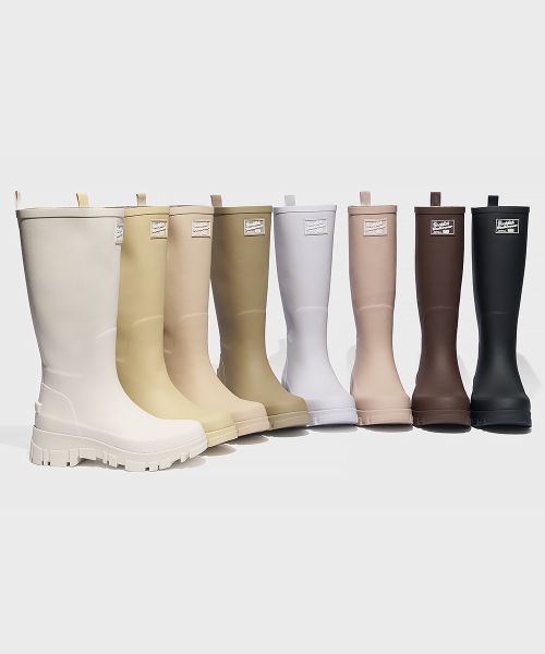 FLATFORM RAIN BOOTS LONG