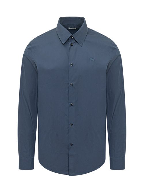 Long Sleeve Button-Up Shirt with Classic Collar