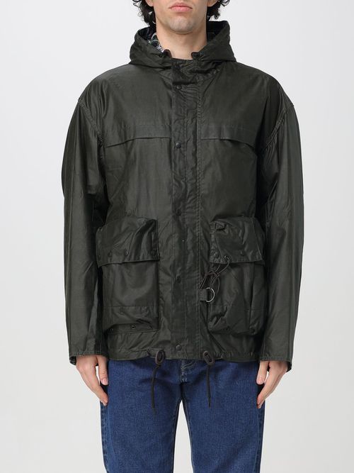 Coat BARBOUR Men color Green