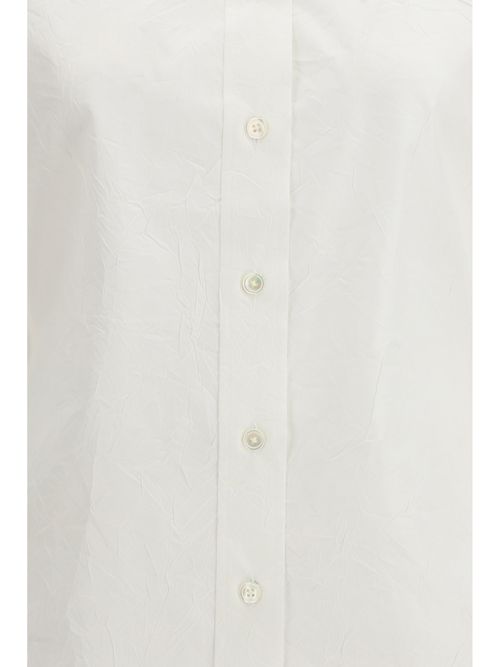 Cotton Poplin Shirt — White