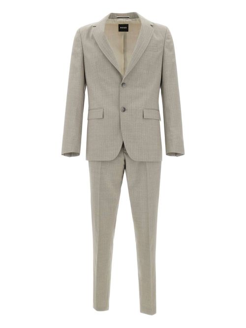 Single-breasted suit - Neutrals