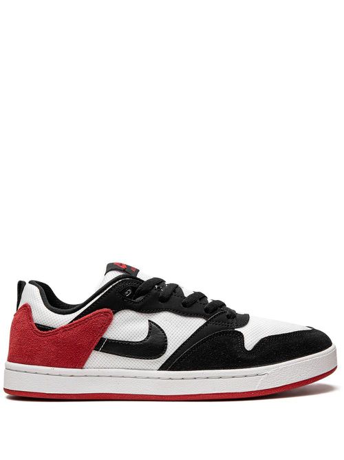 SB Alleyoop "White/Black/University Red" sneakers