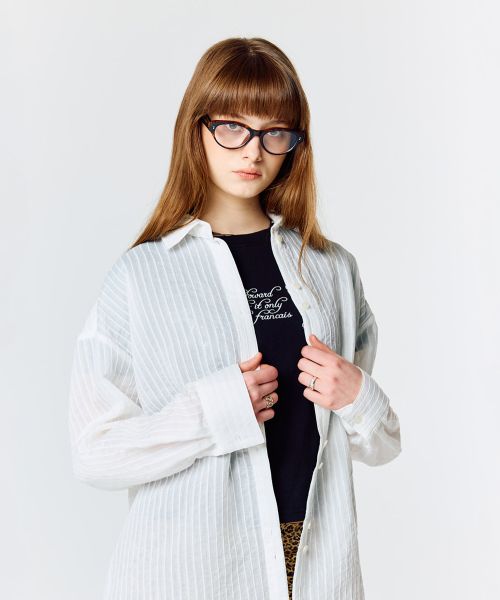 L15 STRIPE OVER SHIRTS