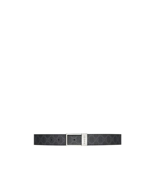 Logo Engraved Buckle Belt