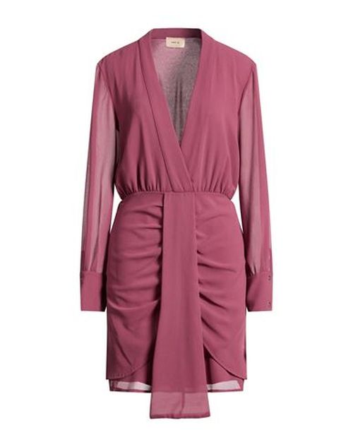 Woman Mini dress Mauve Size M Polyester