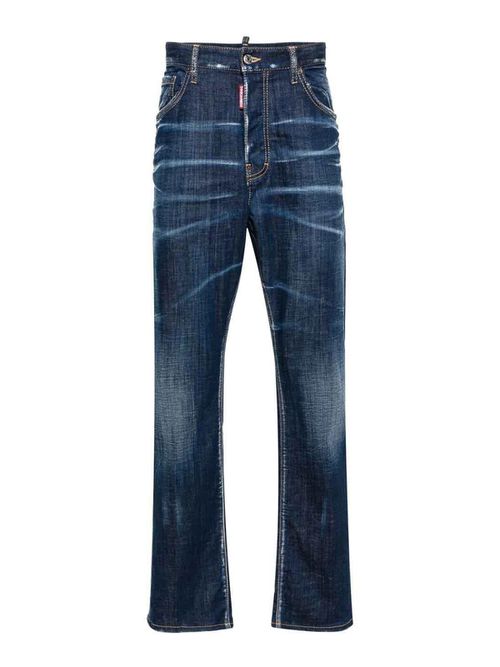 Mid-rise skinny jeans