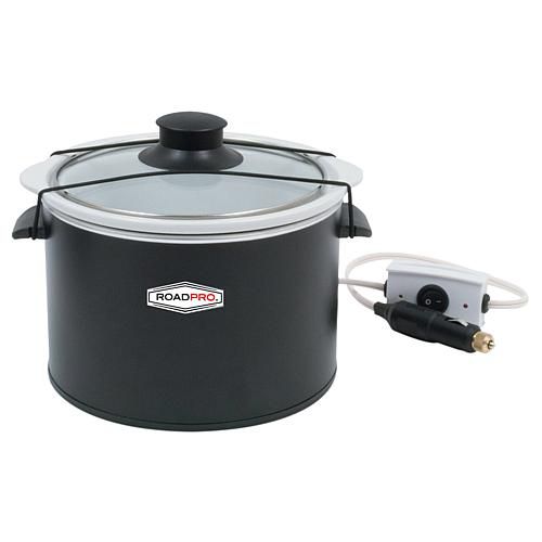 12-Volt 1.5-Quart Slow Cooker in Black