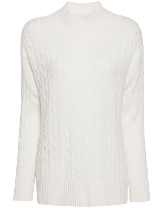Esme organic-cashmere jumper - Neutrals