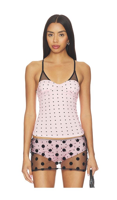 1XBLUE Nymph Tank Top in Pink. - S also in XS