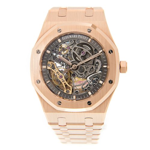 Royal Oak Double Balance Wheel Openworked Automatic Mens Watch 15407OR.OO.1220OR.01