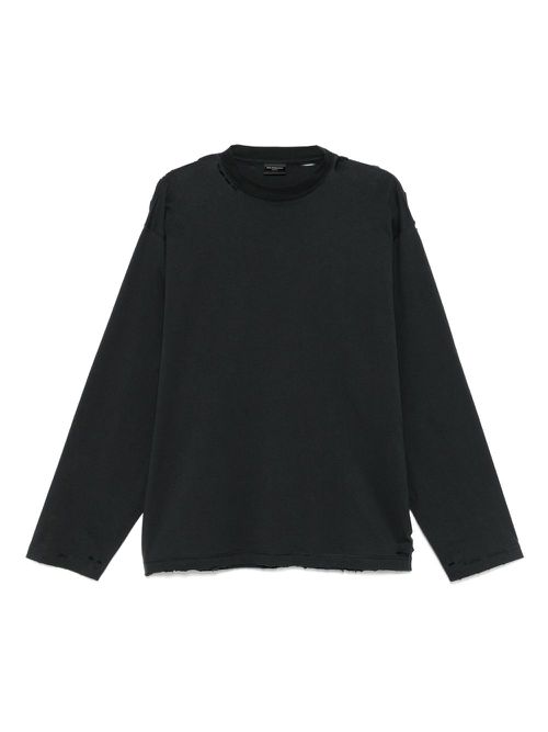 Logo-print T-shirt - Black