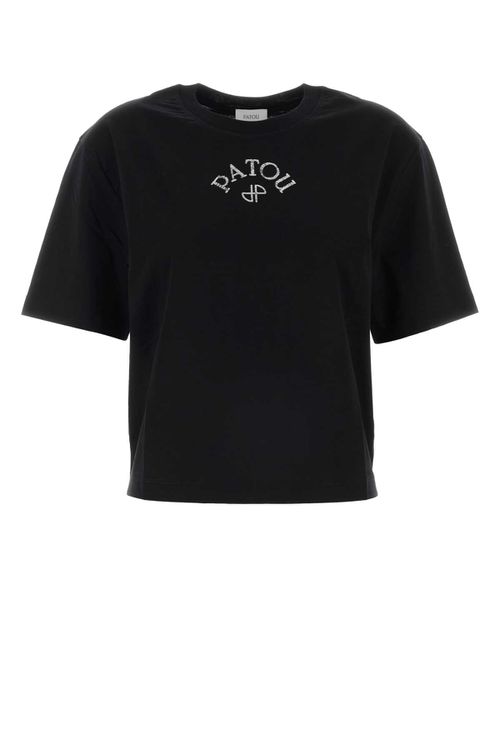 Black Cotton T-shirt