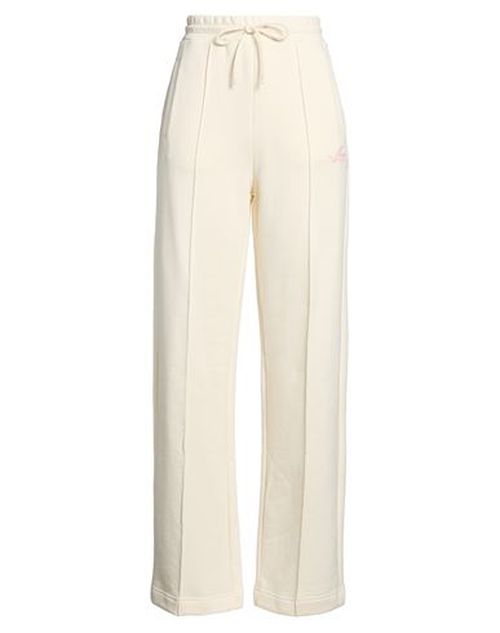 Woman Pants Cream Size L Cotton