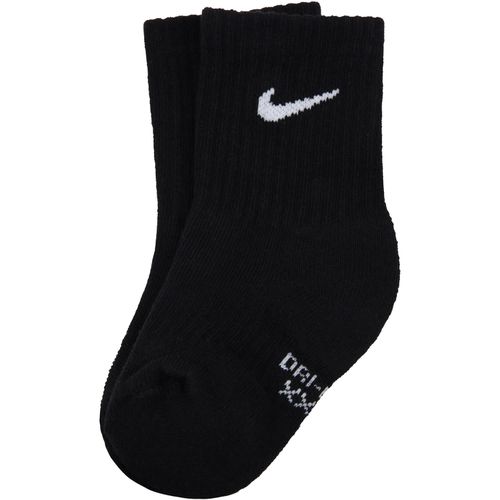 Black Socks For Kids With White Logo
