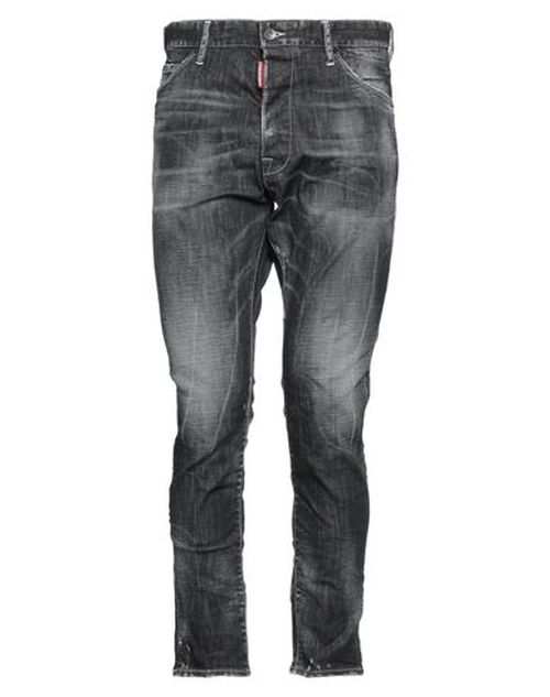 Man Denim pants Black