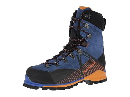 Mammut Kento Mountain High GTX Waterproof Fully Crampon-Resistant Mountain Shoes Men Mountain Boots Alpine Boots Waterproof Men Made in EU