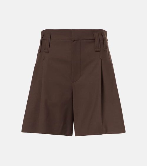 Monili wool-blend Bermuda shorts